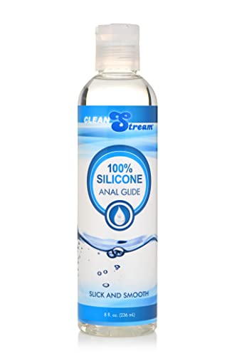 Clean Stream Lubrifiant Anal 100% Silicone Cleanstream 8 oz Cover