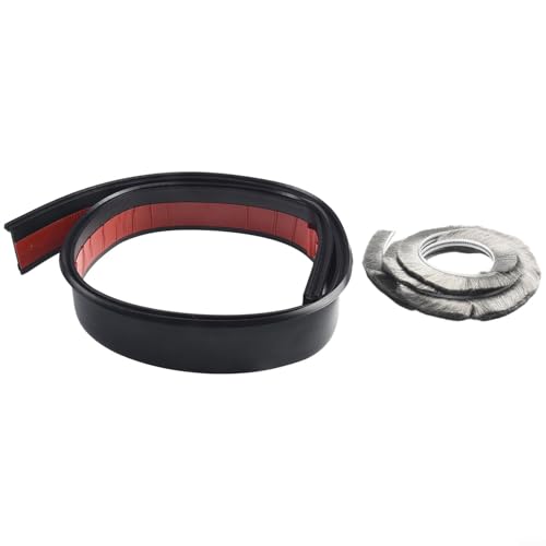 Striscia di tenuta inferiore della porta, 100 cm, in TPE a doppia faccia per la difesa degli insetti, isolante, blocca spifferi, antivento, protezione antipolvere, adatta per porte a battente per