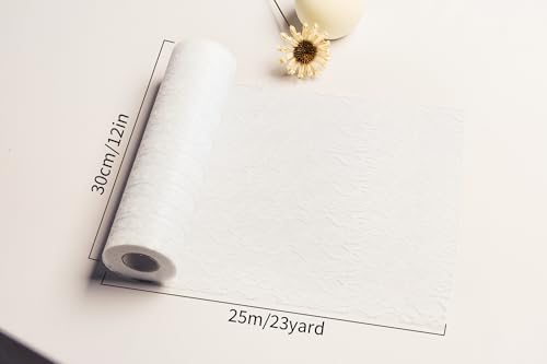 Chemin de table blanc en dentelle 15cm x 25m OSVINO - 6