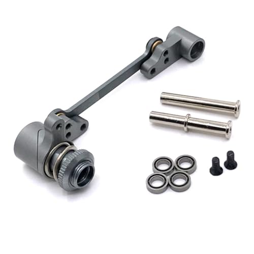 MXRGUMVI Ensemble de pièces de rechange pour groupe de direction en métal pour WLtoys 144010 144001 144001 144002 Type 5