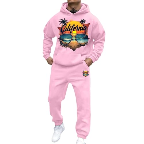 Ensemble homme survêtement à capuche pull décontracté jogging M