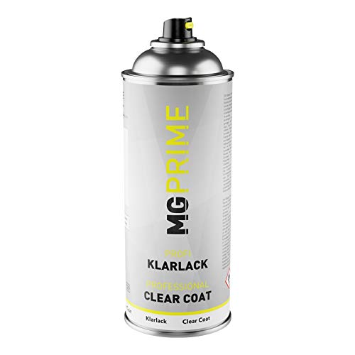 MG PRIME Autolack Sprühdosen Set für BMW 312 Britisch Racing Green/British Racing Green Basislack Klarlack Spraydose 400ml