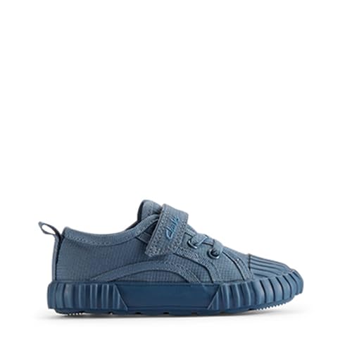 Clarks Garçon Foxingstitcht, botte Oxford en cuir premium au confort durable