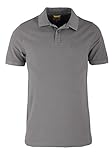 Linie: Camel Active camel active Poloshirt Kurzarm Polokragen geknöpft Logo-Stick Mittelgrau Größe XXXL