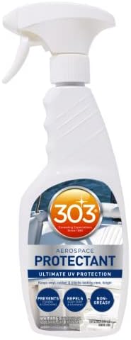 303 Marine Aerospace Protectant - Provides Superior UV Protection, Repels Dust, Dirt, and Staining, Dries To A Matte Finish, Restores & Maintains, 16oz (30340CSR) Packaging May Vary