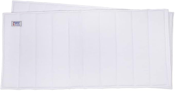 UltraFlex Puffy Combo Quilted Horse Leg Wraps | Quilted for Extra Comfort and Protection | Standing Wraps for Horses | Ideal for Stall and Trailer Use | Pack of 2