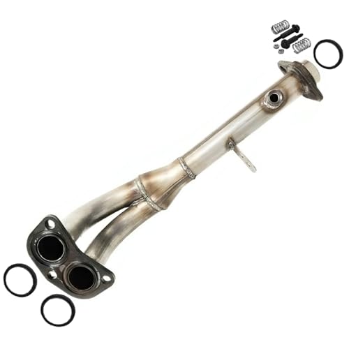 Northeastern Exhaust - Stainless Steel Exhaust Front Pipe compatible with Honda CR-V 1997-2001 2.0L Federal Emission - Include Gaskets and Spring Bolt kit