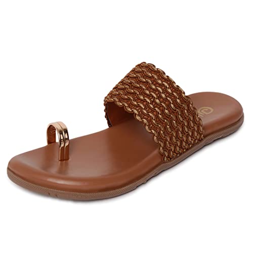 Image of ORTHO JOY Fancy doctor slippers | Soft chappal for women | Casual flat sandals