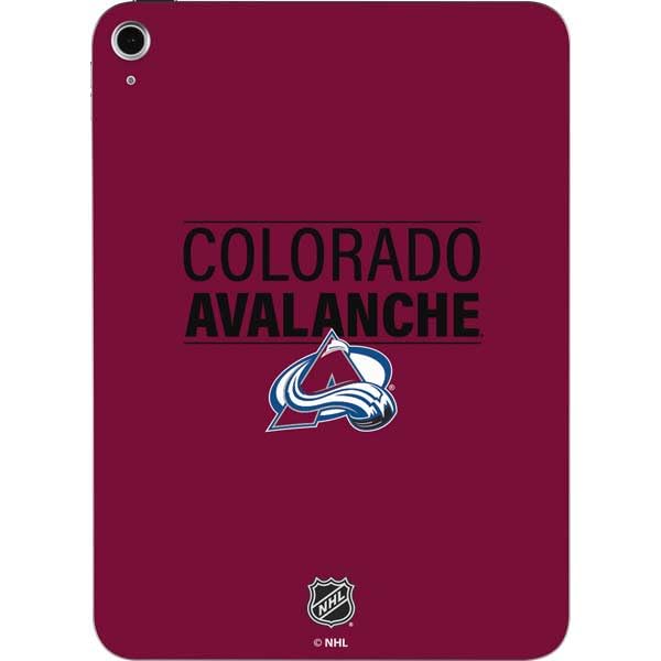 Skinit Decal Tablet Skin Compatible with iPad 11th Gen (2025) - Officially Licensed NHL Colorado Avalanche Lineup Design