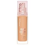 Maybelline New York Fondotinta Illuminante, Per Tutti i Tipi di Pelle, Pelle Rimpolpata e Radiosa, Finish Naturale, Con Acido Ialuronico e Niacinamide, Lifter Plump and Glow, Tonalità: 119, 30 ml