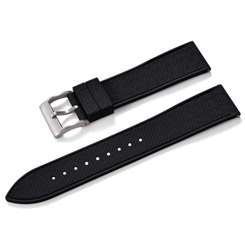 Image of WAMD Matrix FKM Rubber Watch Strap with Quick-Release Spring Bars