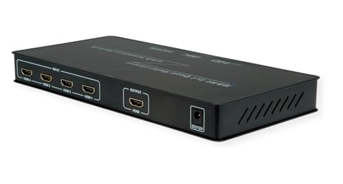 Switch HDMI 4x1 Quad Multi-Viewer ROLINE para solucionar la falta de pantallas en seguridad 6