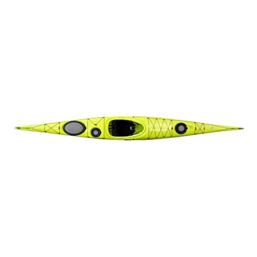 Wilderness Systems Tempest 170 | Sit Inside Touring Kayak | Adjustable Skeg - Phase 3 Air Pro Seating | 17' | Infinite Yellow