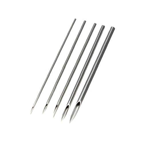 Arte Desechable Agujas Piercing Corporal Tatuaje Accesorios Pack De 5