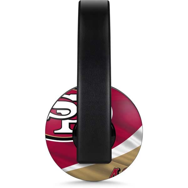 Skinit Decal Audio Skin Compatible with Playstation 4 Gold Wireless Headset - Officially Licensed NFL San Francisco 49ers Design