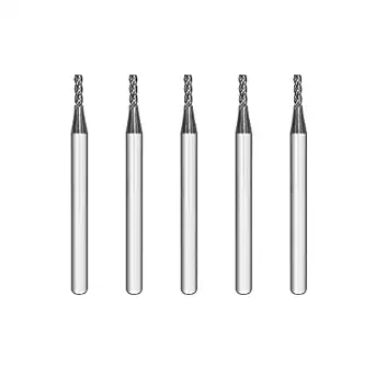 SPEED TIGER ISE Carbide Square End Mill - Micro Grain Carbide End Mill for Alloy Steels/Hardened Steels - AlTiBN Coating - 4 Flute - ISE1/16