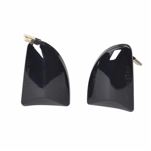 DZSJFGAIS Striscia fari a LED Luce di posizione laterale OEM con lente trasparente fumé per Smart per Fortwo 451 2007-2014(Dynamic Smoked)