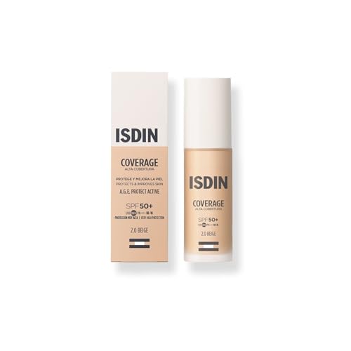 ISDIN Coverage Beige SPF 50 Base de maquillaje con...