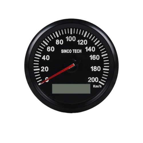 Compteur de vitesse GPS de 85mm pour vos road-trips en camion et sorties en mer jusqu'à 200 km/h