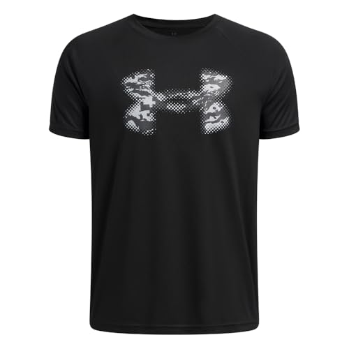 Under Armour Boys' Tech Big Logo Short Sleeve T Shirt