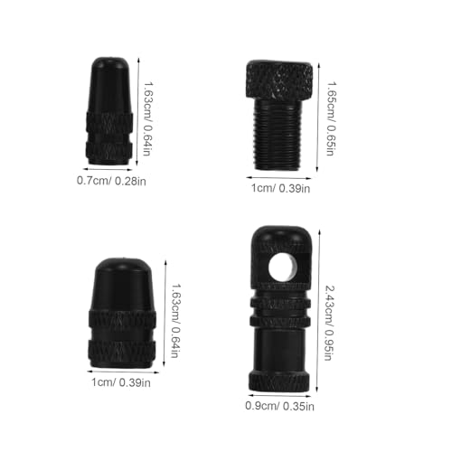 Cubiertas de válvula para bicicleta Sosoport, 10 piezas miniatura 2