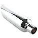 Angle Cut Stainless Steel Exhaust Tip 2.5" Inlet 5" Outlet 17"