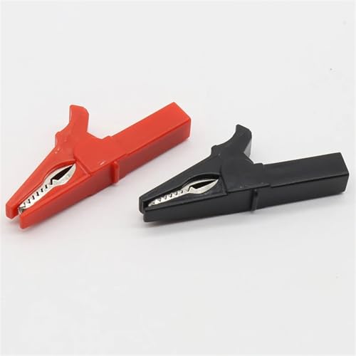 Sondas de cable tipo banana de 4 mm con pinza de cocodrilo de 55 mm para evitar fallos de lectura 2