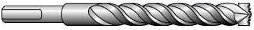 3/16" x 3" long Relton Groo-V Tip Granite, Marble and Porcelain Multi-Purpose Drill Bit