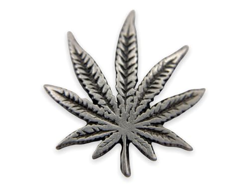Image of Metal Marijuana Pot Leaf Weed Cannabis Accessory Jewelry Lapel Pin Perfect for Backpack, Hat or Lanyard by StockPins - Quantity 1