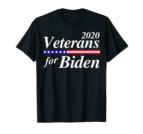 Veteranos para Joe Biden 2020 Elección presidencial Camiseta