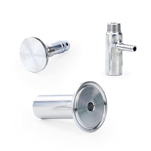 Válvula de muestreo DN15 acero inoxidable 304 con férula OD 50,5mm Tri Clamp 4