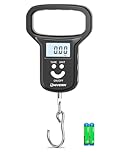 NIVERN Luggage Scale, Suitcase Weighing Scales and Travel Scales for Luggage, 110lb/50kg Capacity with LCD Display, Essential for Air Travel, Ideal for Air Flyers and Travelling Men