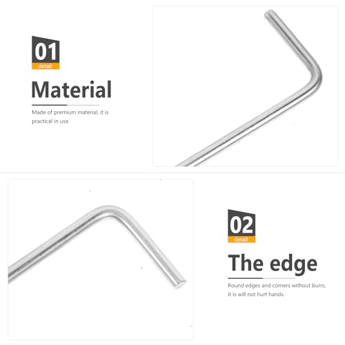 Image of Angoily Popcorn Machine Stirring Rod Replacement 6.10 Inch Metal Stir Wire Commercial Popcorn Maker Mixer Stick Durable Accessory