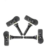 Sensore di pressione pneumatici TPMS adatto per Dacia Duster Lodgy Sandero per Renault Kangoo Clio per Captur Monitor della pressione dei pneumatici(4 pcs)