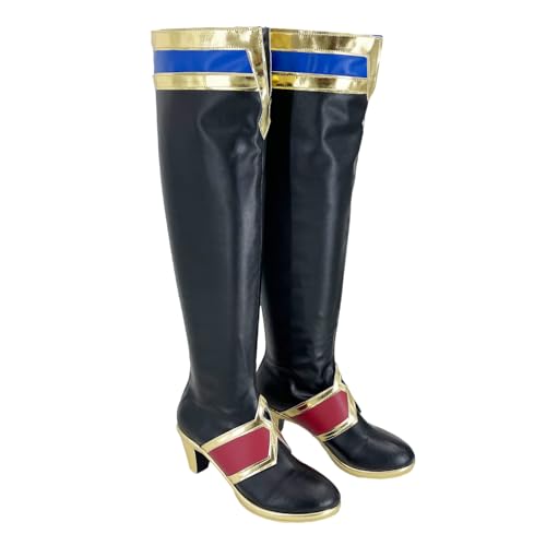 [Kossyo] �퐶�t �H���� �u�[�c �C �R�X�v�� �R�X�v���C �O�b�Y �B�e�R�~�P �Ղ� Cosplay shoes �N���X�}�X �n���E�B�� ���� (26.5 cm)