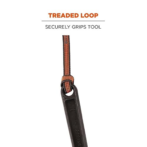 Ergodyne Squids 3100F(x) Shock Absorbing Tool Lanyard with Single Aluminum Carabiner, 10 Pounds by Ergodyne - Image 7
