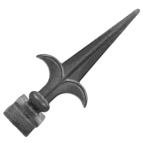 BESTonZON Gartenzaunspitzen Metall Zaunaufsätze Für Außenbereich Dekorative Zaunpfostenkappen Robuste Gartendekoration Für Hof Und Garten