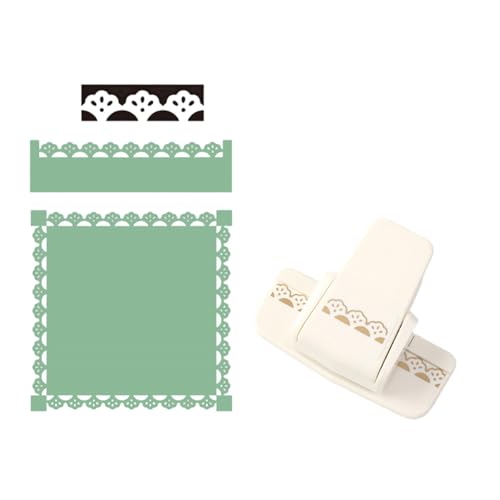 Embossing Machine for Home School and Office Paper Cutter Compacts Embossing Label Maker Border Embossing Punches