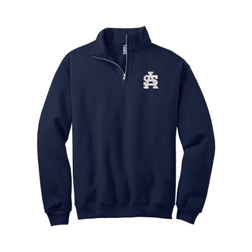 Sorority Letters Shop University of South Alabama Jaguars Quarter Zip Sweatshirt with SA Logo Embroidered
