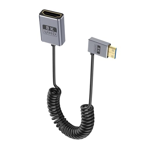 SHOOYIO Efficiente cavo miniaturizzato video 8K per fotocamere e tablet vari dispositivi che collegano laptop a TV e monitor adattatore videocamera