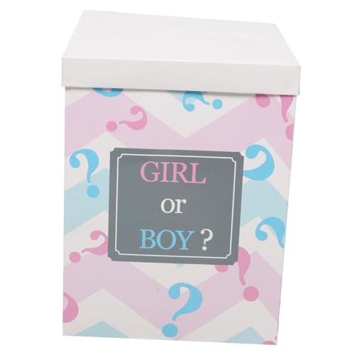 Boîte À Ballons Pour Le Du Bébé Boîte Décorative Géante En Papier Pour Garçon Ou Fille