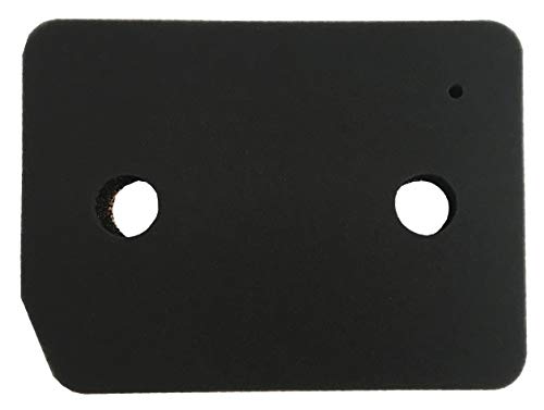 Schwammfilter passend für Miele Trockner Wärmepumpentrockner | einsetzbar statt Miele Filter 9164761 | Schaumfilter Sockelfilter