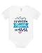 Los Eventos de la Tata. Body de Bebe para regalar a mamá Dia de la Madre(Modelo Azul, 12-18 Meses)La versión mejorada de Mamá