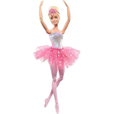 Barbie Magical Ballerina Doll with Light-Up Feature and Tutu Cover