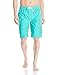Kanu Surf Men's Barracuda Swim Trunk, Sea Green, Large