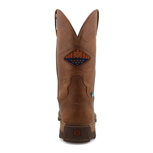Image of Twisted X Men's 11 inch Pull On Nano Composite Toe UltraLite X Western Work Boot