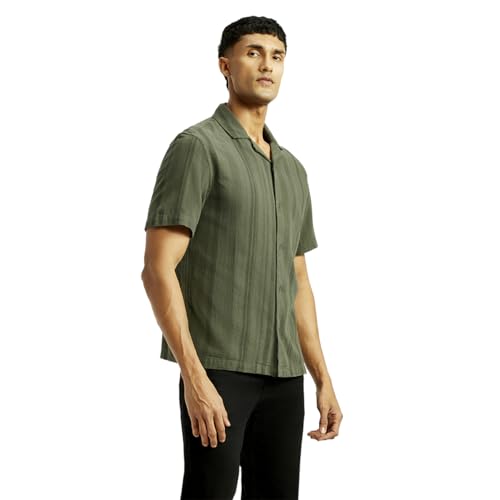 Image of Levi's Men's Relaxed Fit Shirt (004JJ-0020 Green