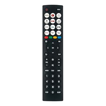 Controle remoto de substituição EN2J36H adequado para Hisense A4 Series 4K Vidaa TV 40A4KV 32A4KV 43A4KV 58A6BG 58A6HG 58A6CG 58A6EGCH 58A6DG 58A6BGTUK 58A6DGCH 58A6CGTUK 58A6CGTUK A6EG 58 A6EGTUK