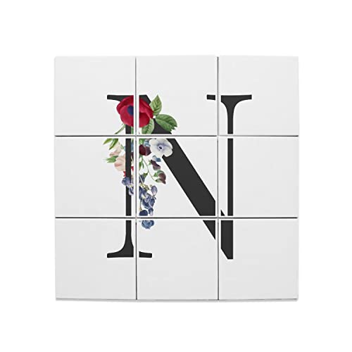 Carreaux céramique décoratifs prénom nora naia nina pour tableau mural