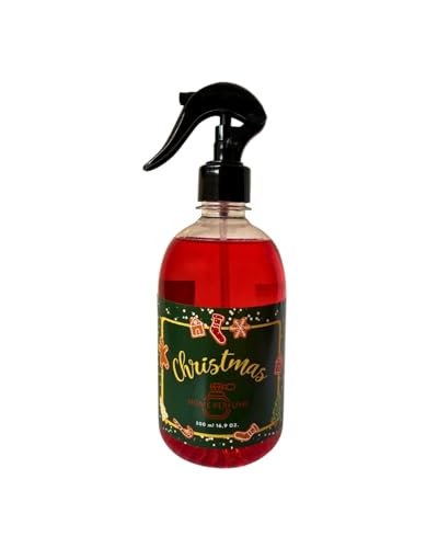 Home Perfume Navidad 500ml – Perfume de Casa,Room Spray, Aroma Navidad, Duradero para Hogar, Baño, Tiendas, Hoteles, Restaurantes, Spray Christmas, Uso Intensivo, Preparado Para Usar, Gran Rendimiento